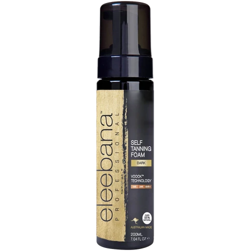 Eleebana Professional Self Tanning Foam DARK 200ml