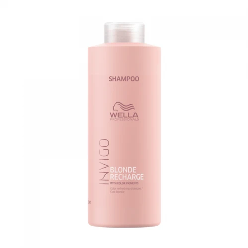 Wella Invigo Blonde Recharge Shampoo 1 Litre